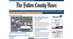 Desktop Screenshot of fultoncountynews.com